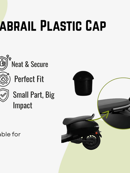 Ola Grabrail Plastic Caps (Set Of 2)