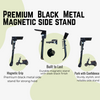Premium Black Metal Magnetic side stand for ola Gen1/Gen2/Gen3