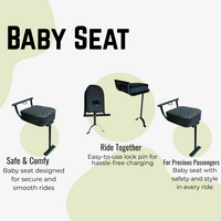 Ola Baby Seat for Ola S1pro 2 Gen, Air, X & X+  & Gen 3