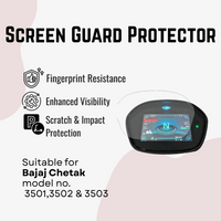 Bajaj Chetak Screen guard protector 3501 , 3502 & 3503