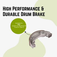 High Performance & Durable Drum Brakes For Ola S1 Air/S1 X and X+/Gen 3