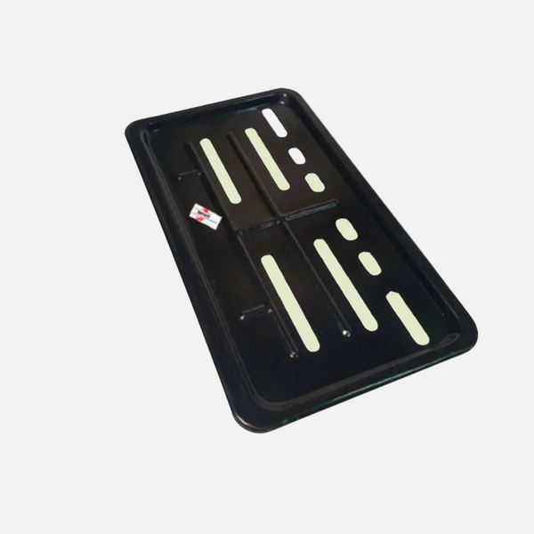 Ola No. Plate Frame Set Plastic (Set Of 2) Compatible With All Models