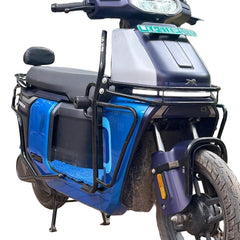 TVS Orbiter Black Motta Pipe Crash Guard With Sliders