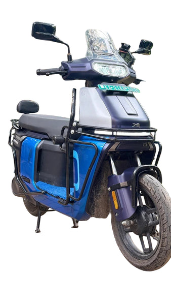 TVS Orbiter Black Motta Pipe Crash Guard With Sliders