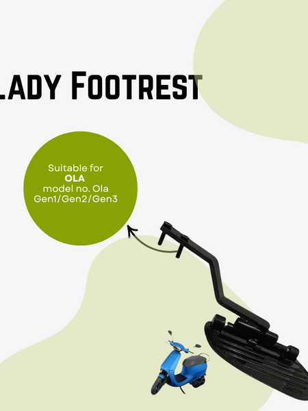 Ola Left Lady Footrest Or Buddy Step For Ola Compatible With All Ola S1 Series