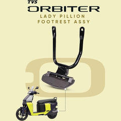 TVS Orbiter Lady Pillion Footrest – Rear Passenger Footrest